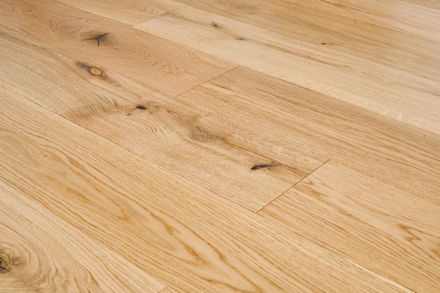 Galleria Professional Engineered European Rustic Oak Flooring 14mm x 190mm Natural Brushed & Oiled - Image 3