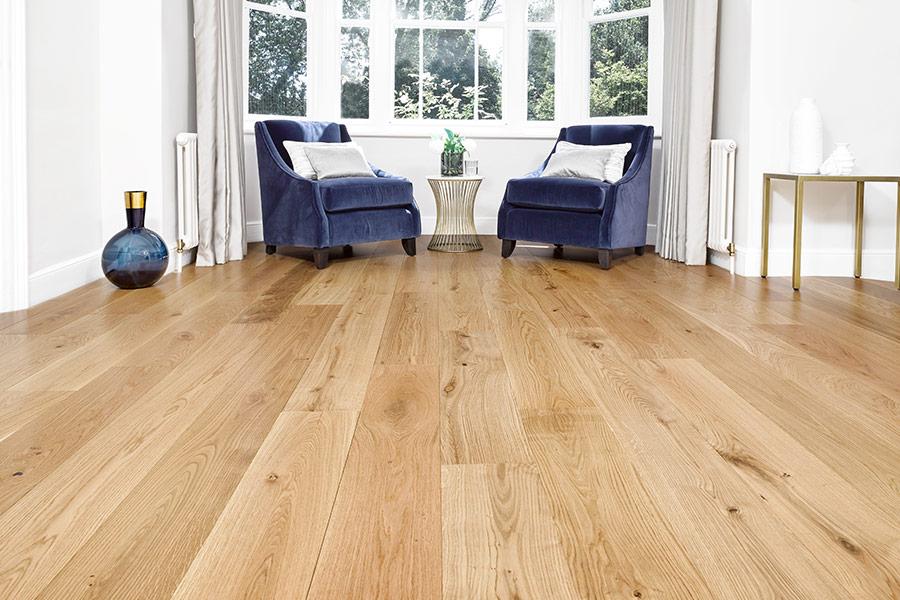 Galleria Professional Engineered European Rustic Oak Flooring 14mm x 190mm Natural Brushed & Oiled - Image 5
