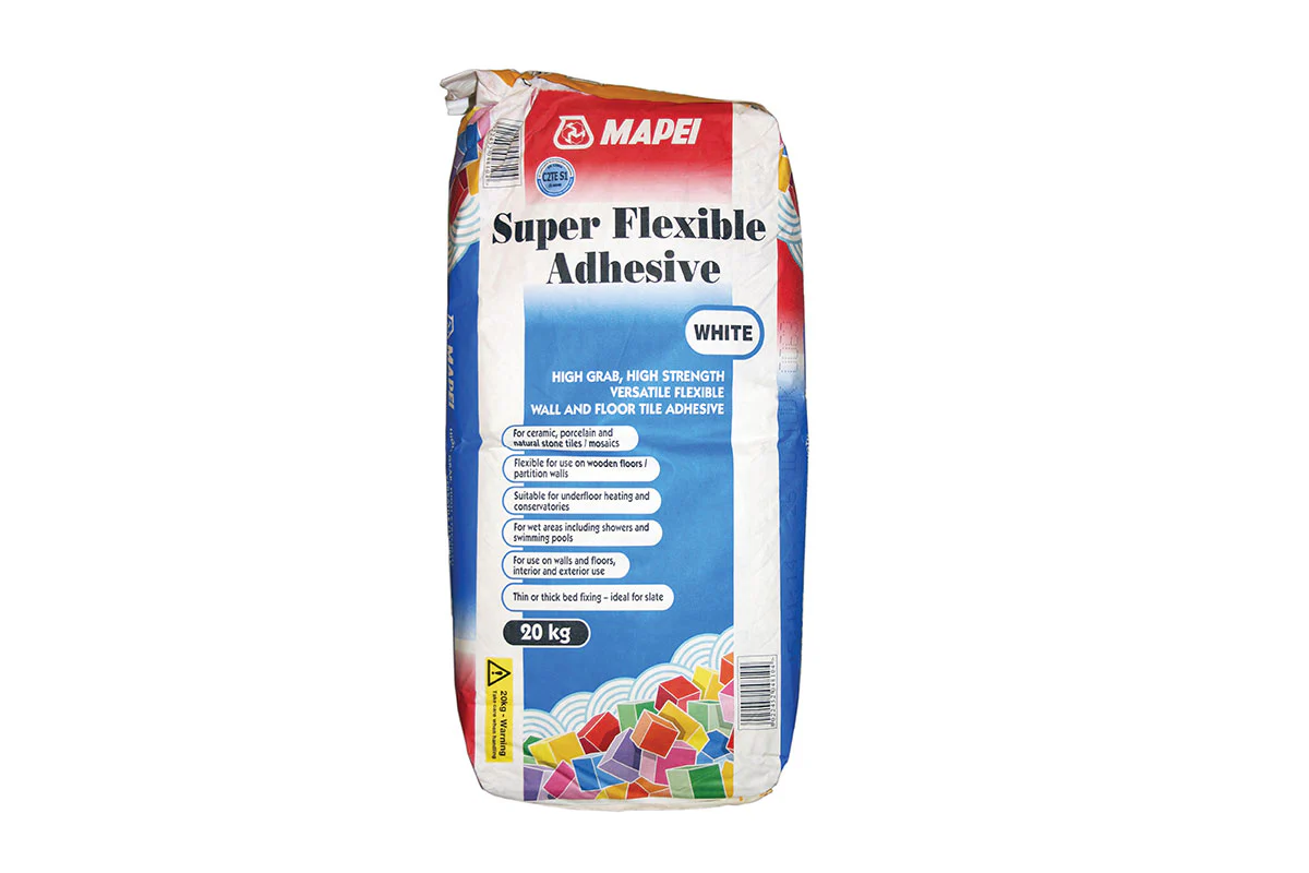 Mapei Super Flexible Wall & Floor Tile Adhesive 20kg - Image 3