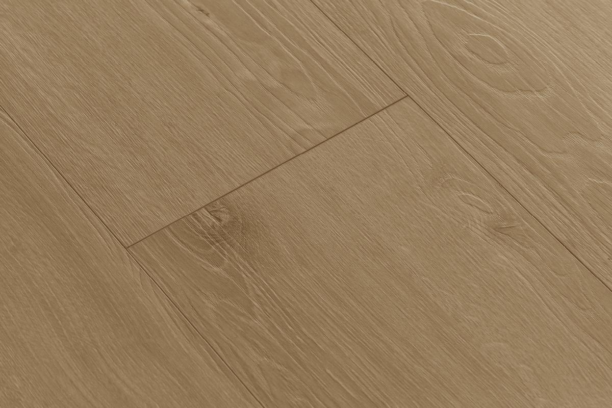 Series Woods 7mm Acoustic Laminate Warm Gold Oak Built-in Underlay - Image 3