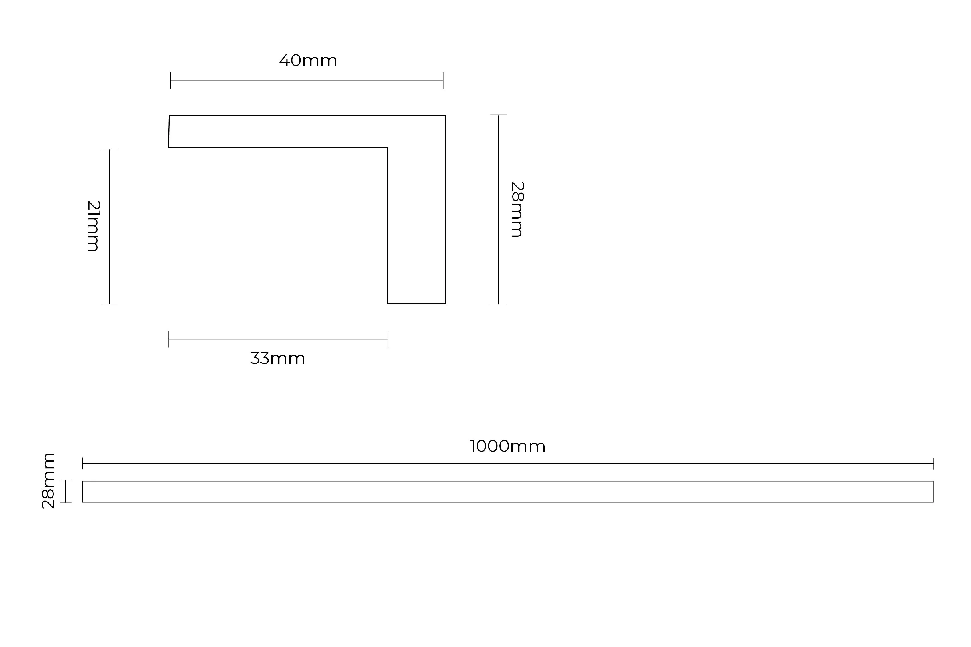 Solid Hardwood Stair Nosing 1m White Fumed - Image 2